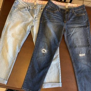 Vintage America Blues denim capris